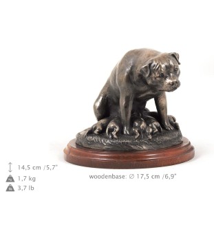 Rottweiler II figurka na drewnie Art-Dog